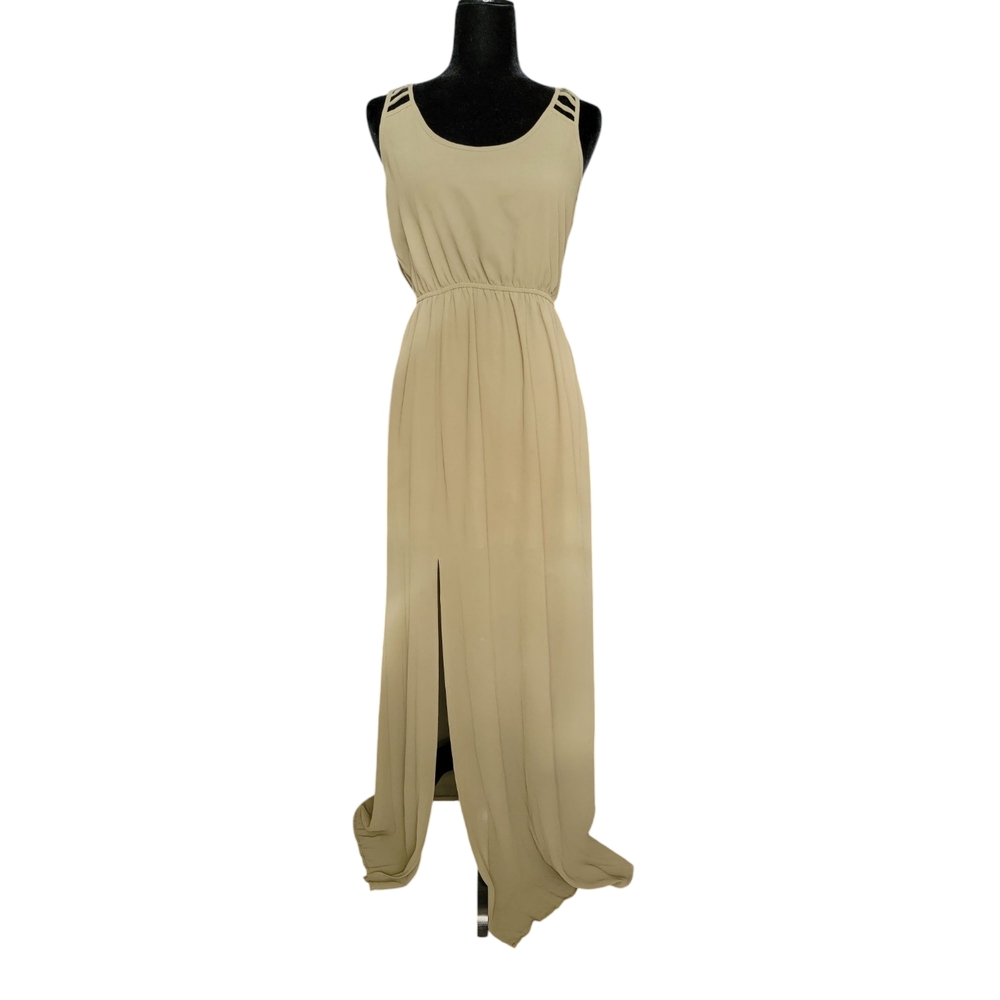 Mahina Sage Green Maxi Dress Size Small